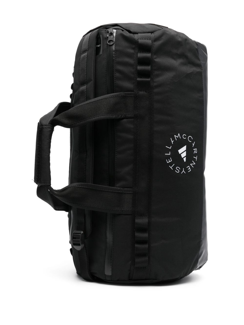 Borsa con stampa logo in nero Adidas by stella mc cartney - donna 