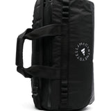 Borsa con stampa logo in nero Adidas by stella mc cartney - donna 