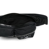 Borsa da marsupio con logo stampato in nero Adidas by stella mc cartney - donna 
