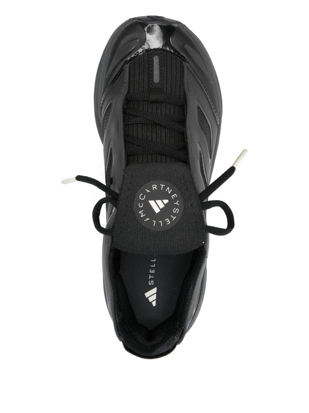 Sneakers con lacci adistar in nero Adidas by stella mc cartney - donna 
