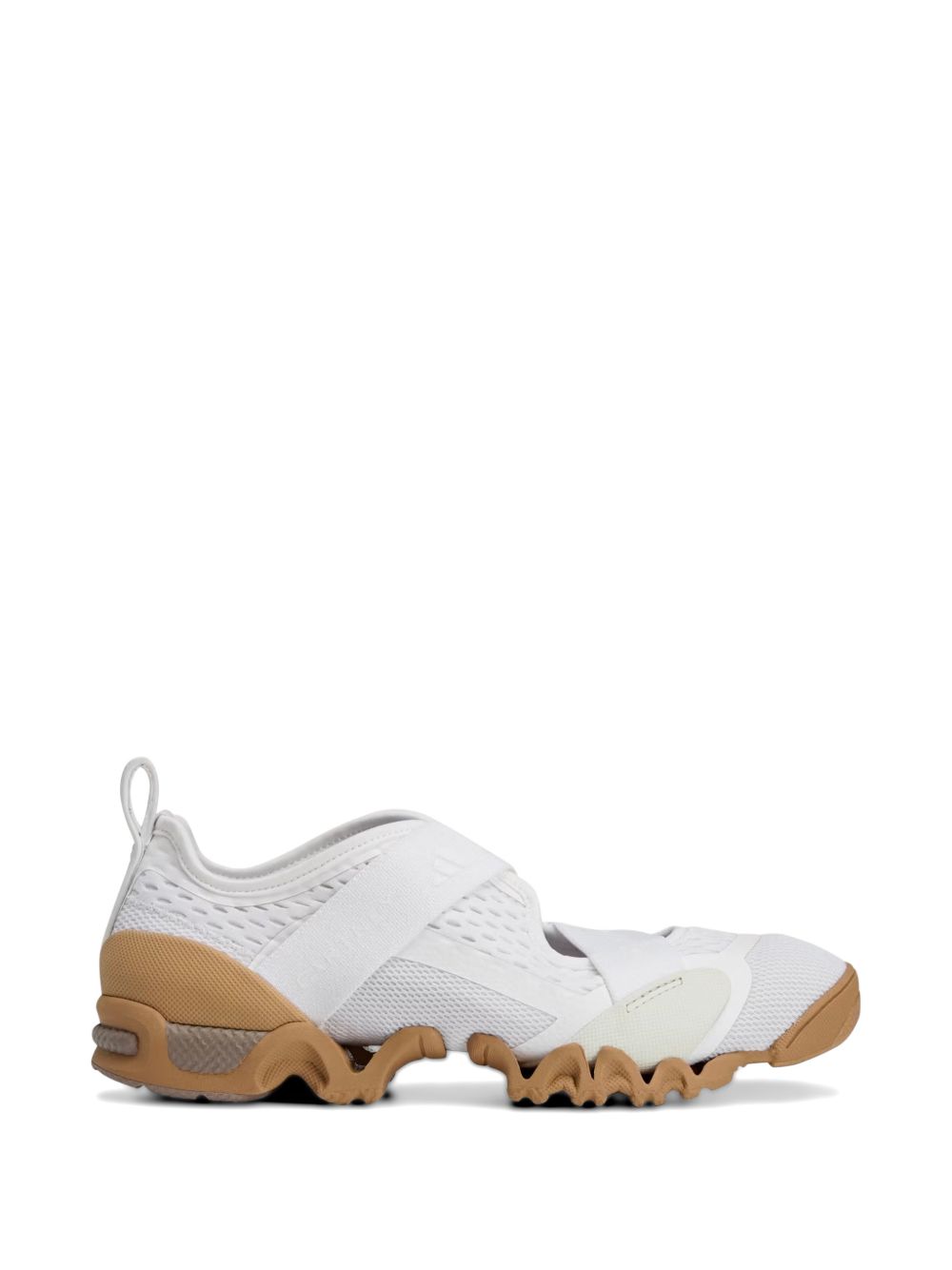 Sneakers con cinturino elastico in bianco Adidas by stella mc cartney - donna 
