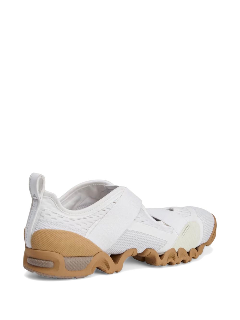 Sneakers con cinturino elastico in bianco Adidas by stella mc cartney - donna 