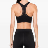 Top sportivo con logo in nero Adidas by stella mc cartney  - donna 
