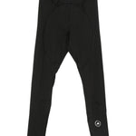 Leggings con logo in nero Adidas by stella mc cartney - donna 