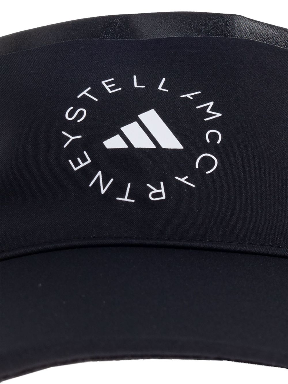 Visiera con stampa in nero Adidas by stella mc cartney - donna 