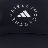 Visiera con stampa in nero Adidas by stella mc cartney - donna 