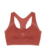 Reggiseno sportivo in rosa cipolla Adidas By Stella Mc Mcartney - donna 