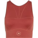 Top corto in rosa cripolla Adidas By Stella Mc Mcartney - donna 