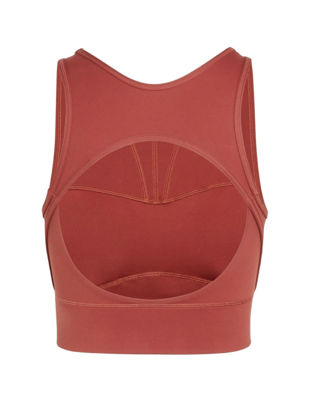Top corto in rosa cripolla Adidas By Stella Mc Mcartney - donna 