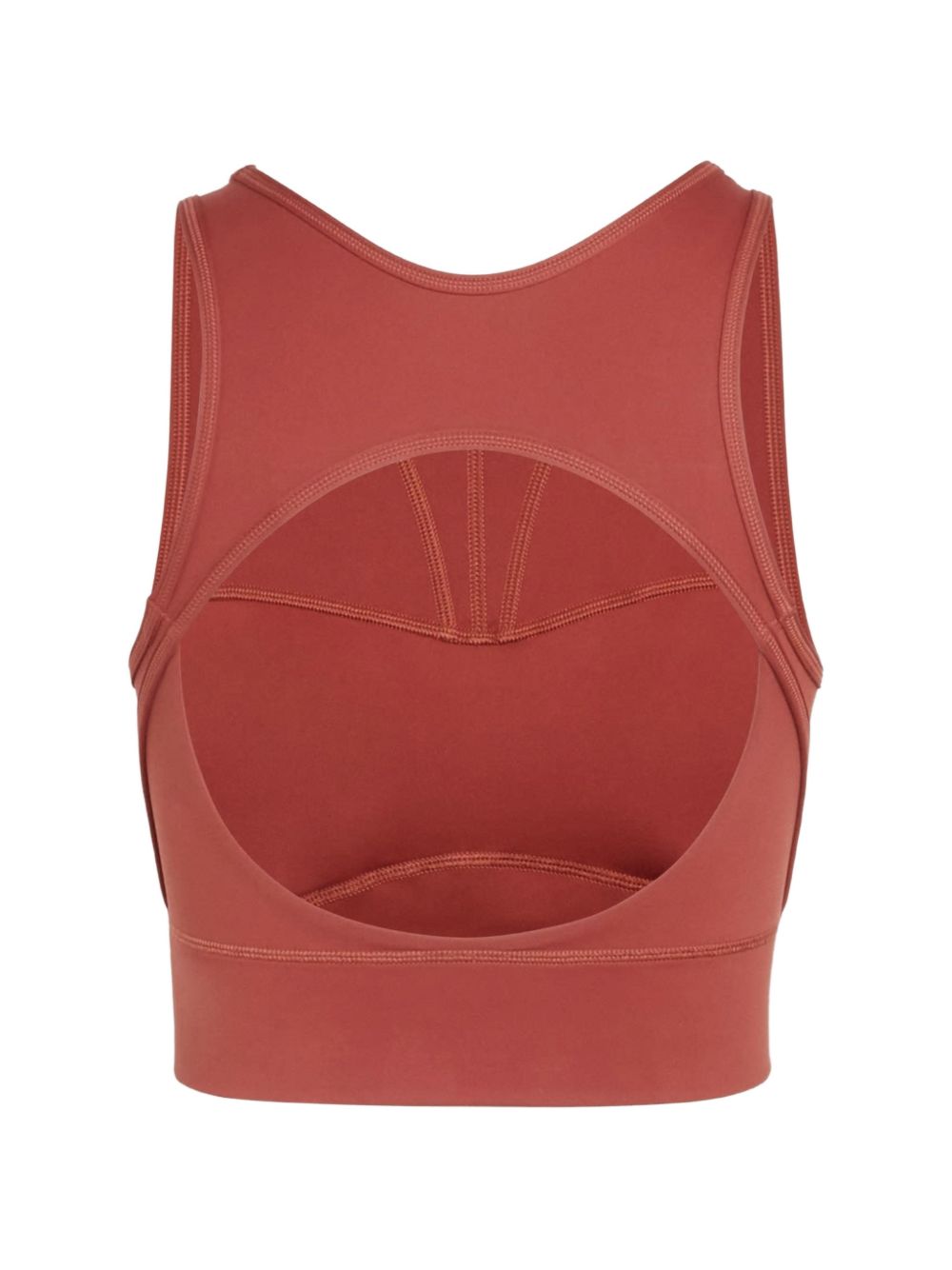 Top corto in rosa cripolla Adidas By Stella Mc Mcartney - donna 