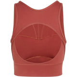 Top corto in rosa cripolla Adidas By Stella Mc Mcartney - donna 