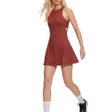 Aboito sportivo con shorts in rosso mattone Adidas by stella MC Cartney - donna 