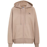 Felpa con cappuccio in beige Adidas by stella mc cartney - donna 
