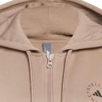 Felpa con cappuccio in beige Adidas by stella mc cartney - donna 
