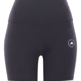 Shorts con logo in nero Adidas by Stella Mc Cartney - donna 