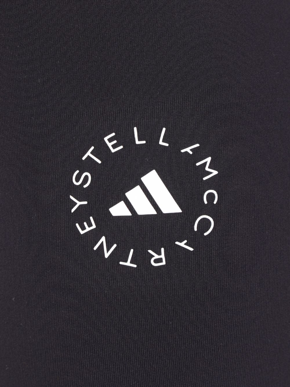 Shorts con logo in nero Adidas by Stella Mc Cartney - donna 
