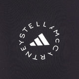 Shorts con logo in nero Adidas by Stella Mc Cartney - donna 