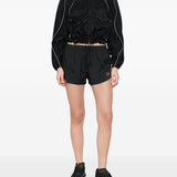 Shorts sportivi con logo in nero Adidas by Stella Mc Cartney - donna 