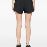 Shorts sportivi con logo in nero Adidas by Stella Mc Cartney - donna 