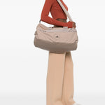 Borsa tote con logo in rosa Adidas by stella mc cartney - donna 