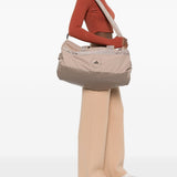 Borsa tote con logo in rosa Adidas by stella mc cartney - donna 