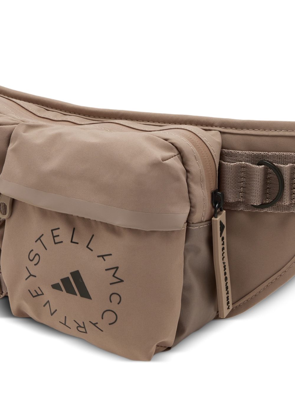Marsupio con logo in marrone Adidas by stella mc cartney - donna 