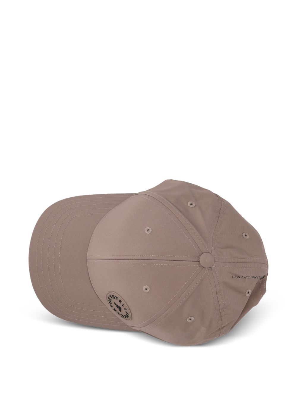 Cappellino con toppa con logo in marrone Adidas by stella mc cartney - donna 