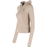 Top con cappuccio in beige Adidas by stella mc cartney - donna 