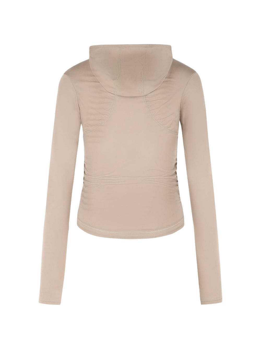 Top con cappuccio in beige Adidas by stella mc cartney - donna 