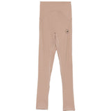 Leggings arricciati con vita alta in rosa Adidas by Stella Mc Mcartney - donna 