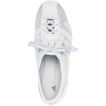Sneakers con lacci metallizzati in grigio Adidas by stella mc cartney - donna 
