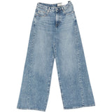 Jeans con logo Helsinki in blu Ag jeans - donna 