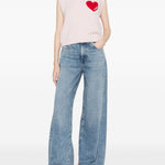 Jeans con logo Helsinki in blu Ag jeans - donna 