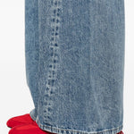 Jeans con logo Helsinki in blu Ag jeans - donna 