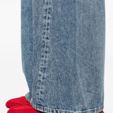 Jeans con logo Helsinki in blu Ag jeans - donna 