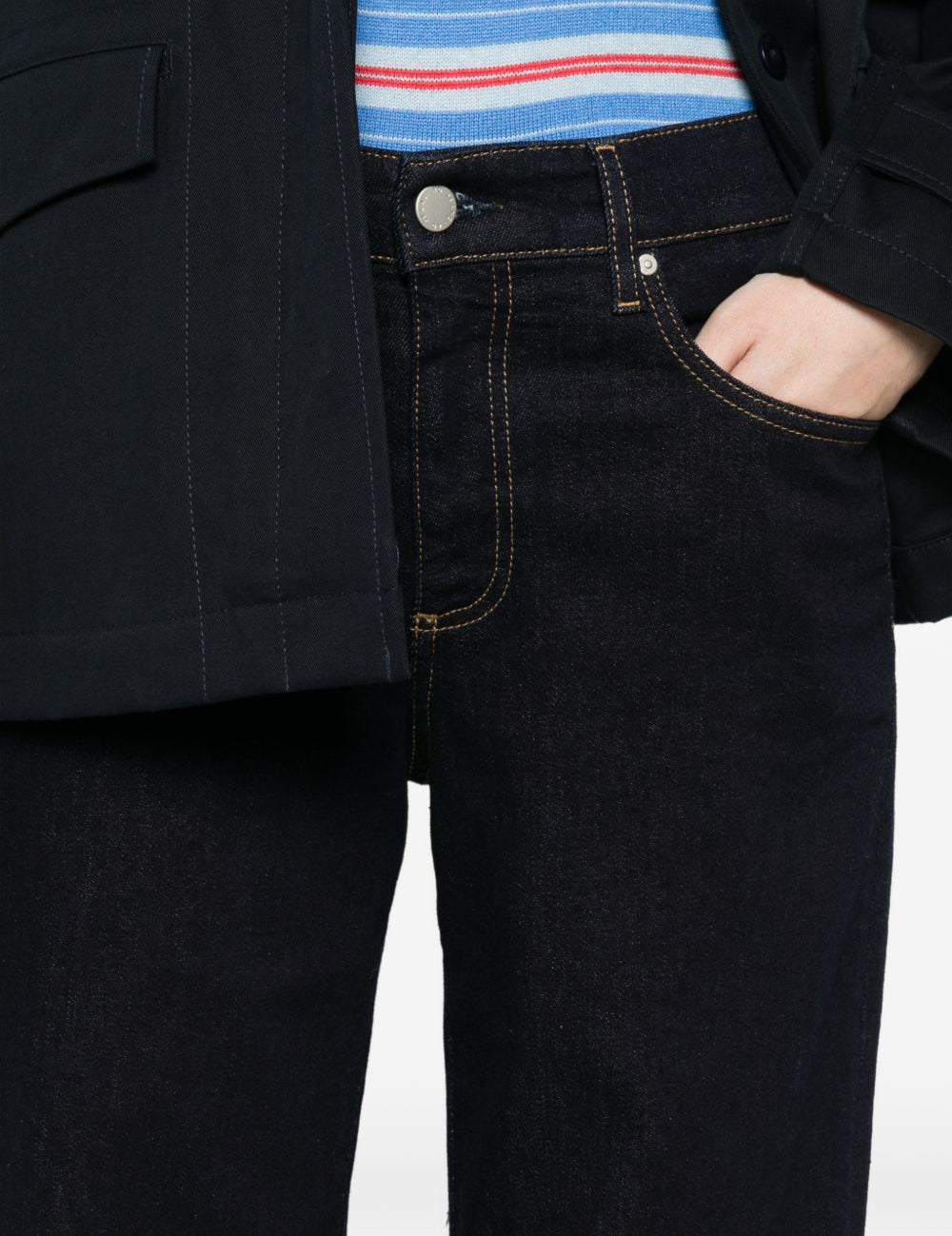 Jeans Saige in blu Ag jeans - donna 