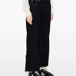 Jeans Saige in blu Ag jeans - donna 