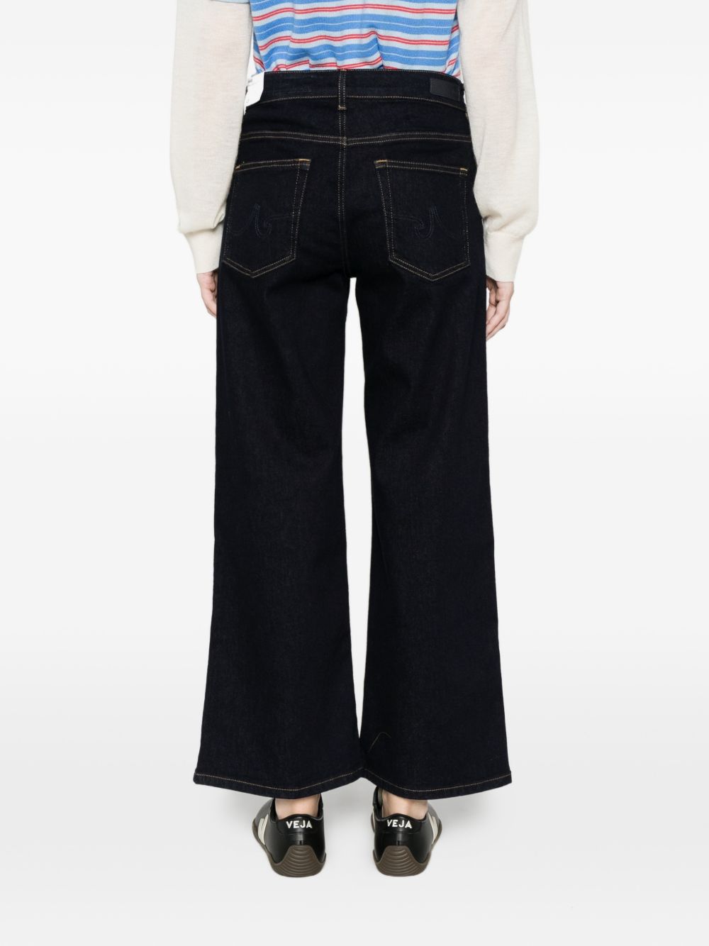 Jeans Saige in blu Ag jeans - donna 