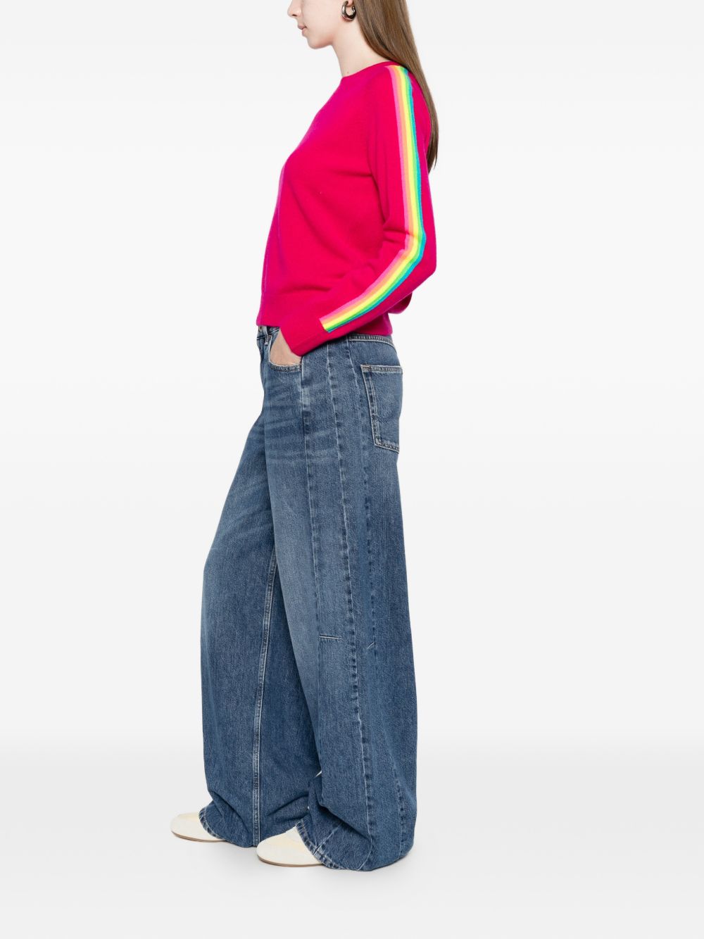Jeans jesolo con passanti per cintura in blu Ag jeans - donna 
