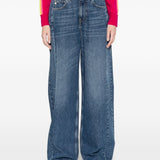 Jeans jesolo con passanti per cintura in blu Ag jeans - donna 