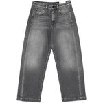 Jeans con toppa e logo Hattie in grigio Ag jeans - donna 