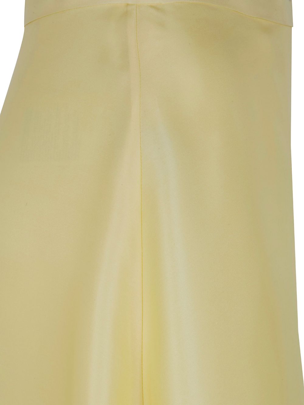 Gonna svasata in seta in giallo Alberta Ferretti - donna 