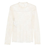 Blusa in pizzo bianco  Alberta Ferretti - donna 