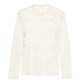 Blusa in pizzo bianco  Alberta Ferretti - donna 