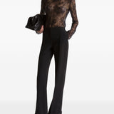 Top in pizzo nero Alberta Ferretti - donna 
