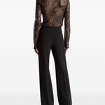 Top in pizzo nero Alberta Ferretti - donna 