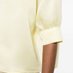 Camicia con maniche 3/4 in giallo Alberta Ferretti - donna 