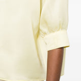 Camicia con maniche 3/4 in giallo Alberta Ferretti - donna 