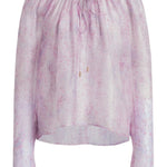 Blusa a fiori in rosa Alberta Ferretti - donna 