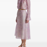 Blusa a fiori in rosa Alberta Ferretti - donna 